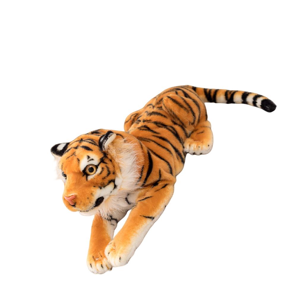 Realistic Tigering Tissue Box Cover PP Cotton Materials Storage Holder for Bathroom Home Car Office Decoration