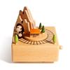 Christmas Festival Wooden Music Box: Creative Children's Toy and Home Decoration Craft, Perfect Birthday Gift