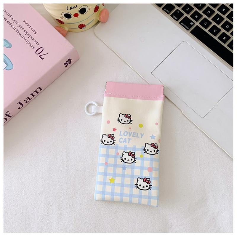

Kawaii Glasses Bag Cute Cartoon Elastic Pouch Portable Sunglasses Storage Case For Students A1