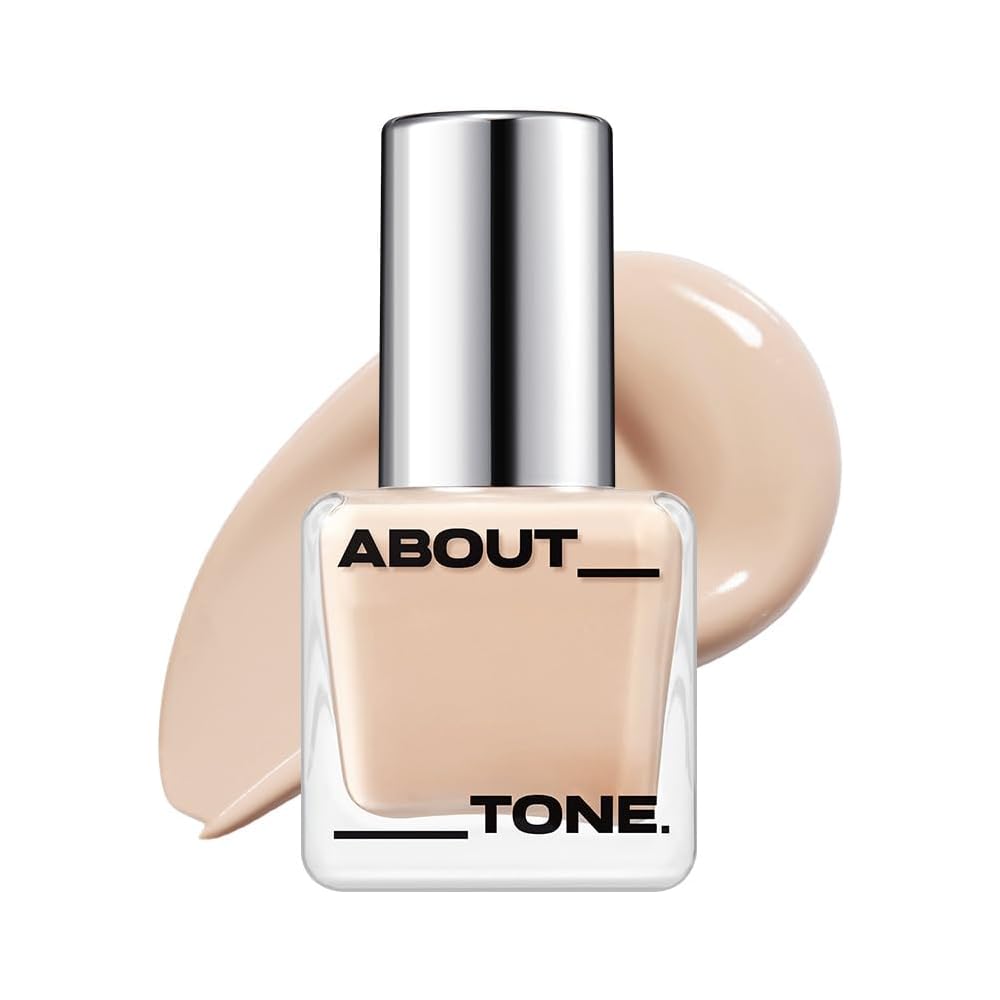 About Tone Skin Layer Fit Foundation #23 Natural 30ml Semi-Matte Long-Lasting Foundation for Cool and Warm Undertones