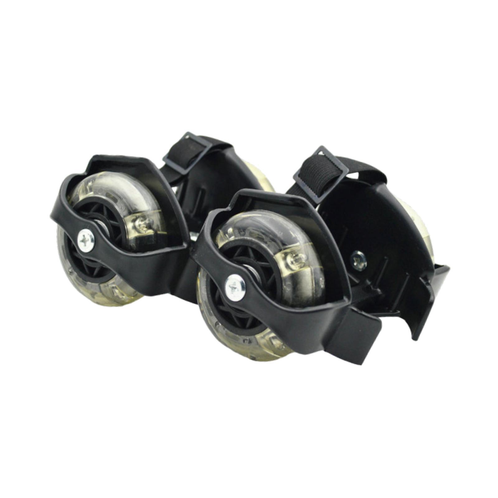 Heel Wheels Sturdy Flashing Roller Shoes
