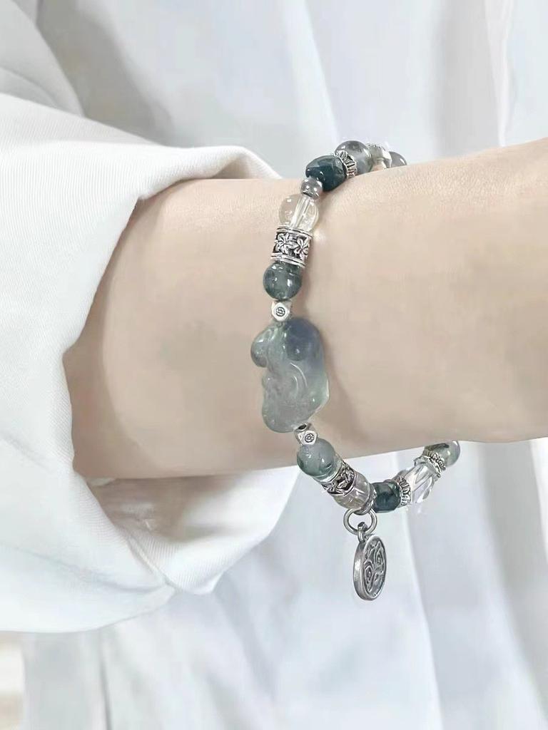 Style Ethnic Pixiu Beaded Bracelet Handmade Alloy Unisex Fashion Jewelry