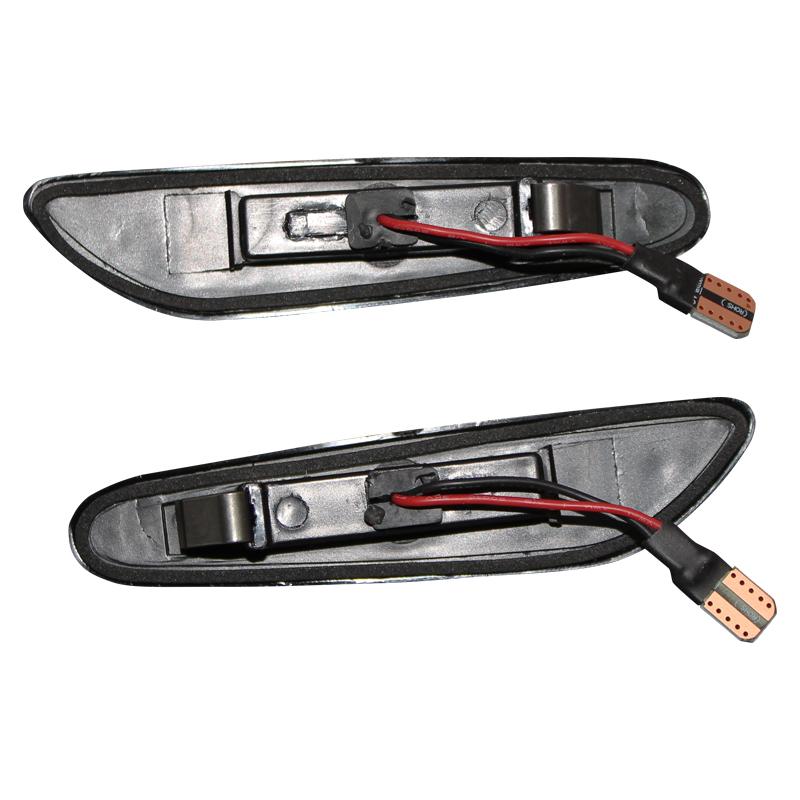 2pcs for BMW Led Dynamic Side Marker Turn Signal Light Sequential Blinker Light for E90 E91 E92 E93 E60 E87 E82 E46 Error Free