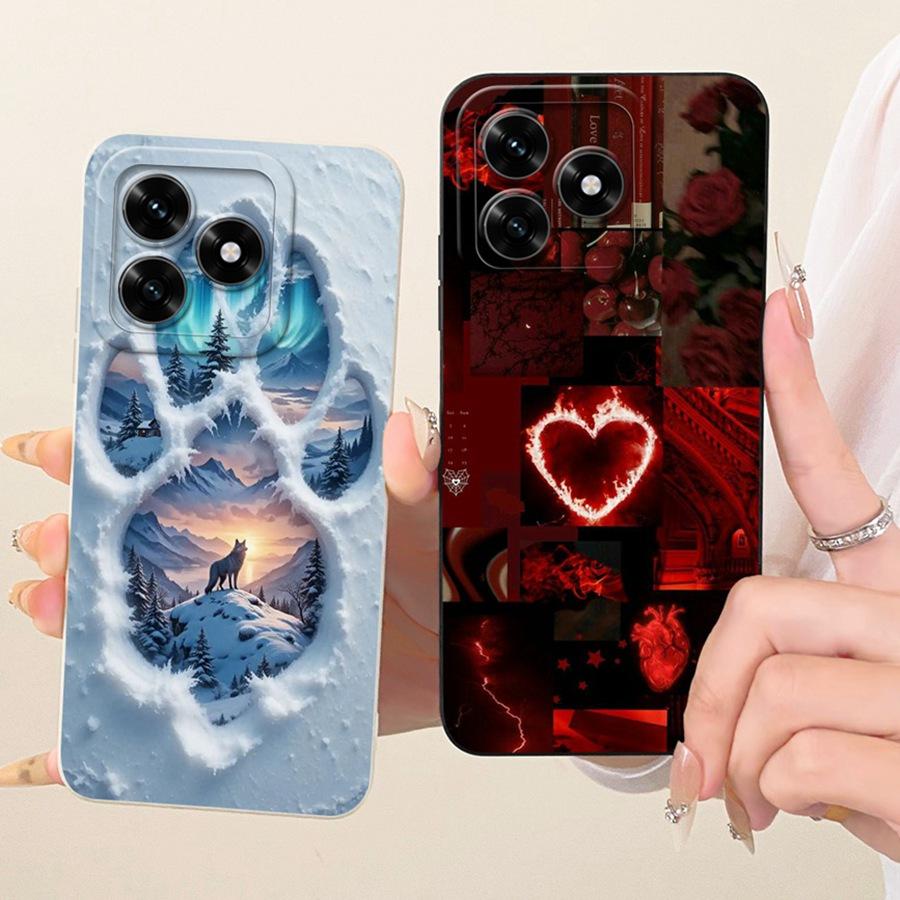 For Honor X5c Plus Case Cute Panda Rabbit Painted Silicone Soft Phone Cases For HonorX5C X 5 C Plus Len Protection Back Cover