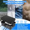 Outdoor Electrical Box IP54 Waterproof Outdoor Extension Cord Box Waterproof Weatherproof Connection Box Black Outside Power Cor