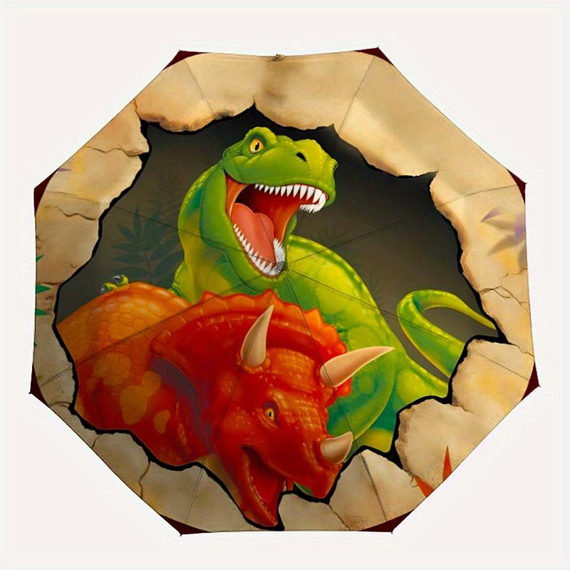

1pc Dinosaur Egg Automatic Umbrella 8-Bone Design Compact Gear for Outdoor Travel, Perfect Holiday Gift yy250827029