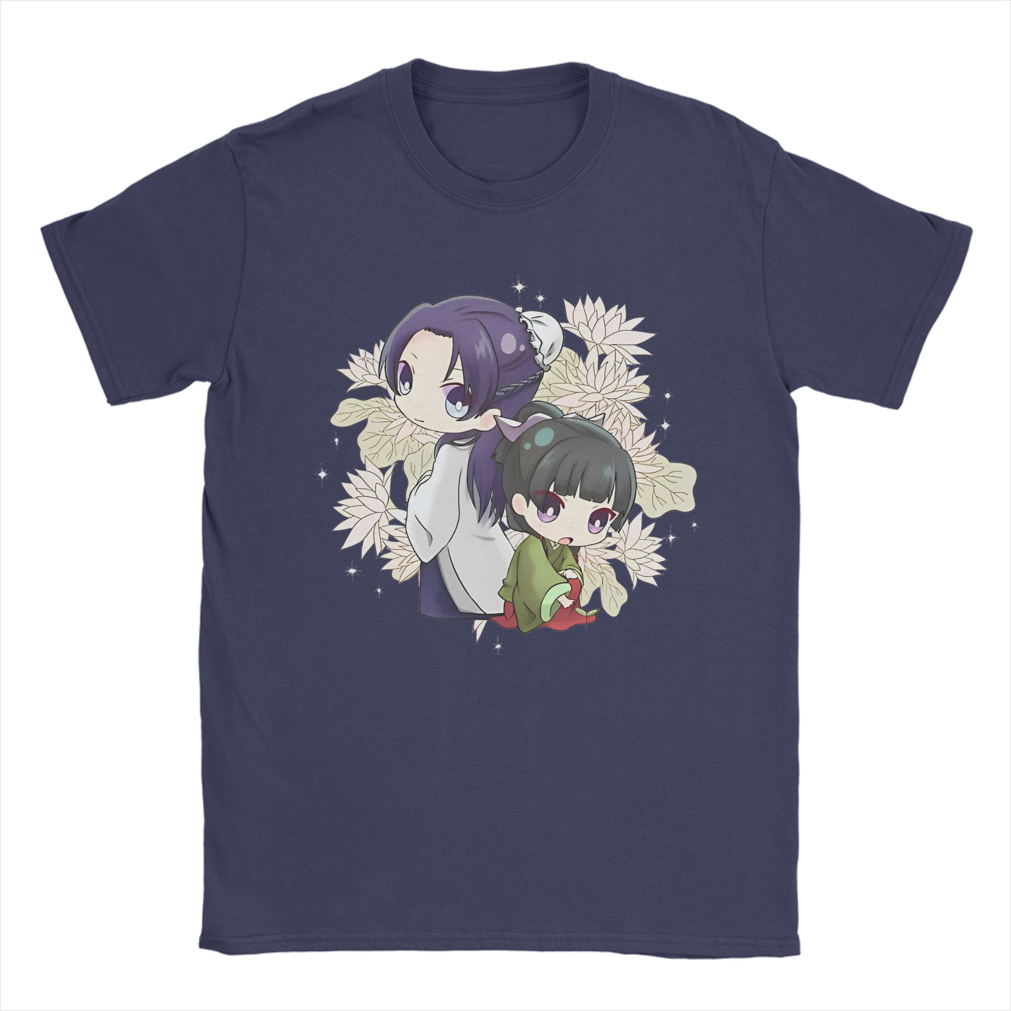

Ullzang Maomao and Jinshi Anime T Shirt For Men Women Cotton Short Sleeve The Apothecary Diaries Round Neck Summer Clothes 4XL