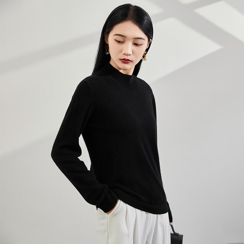 Women's Loose Cashmere Sweater - 2025 Autumn/Winter Fashion, Round Neck, Long Sleeve Knit Pullover.
