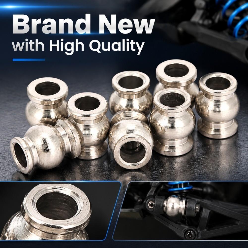 4pcs HSP Unlimited Factory 1/10 Accessories 2 Sizes 1/10 RC Shock Damper Head  for 94107/106/108/111