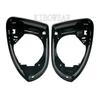 Moldura de acabamento de espelho lateral preto brilhante para VW Golf 7 MK7 7.5 GTI Passat CC B7 B8 Arteon Jetta MK6 Scirocco GTD R suporte