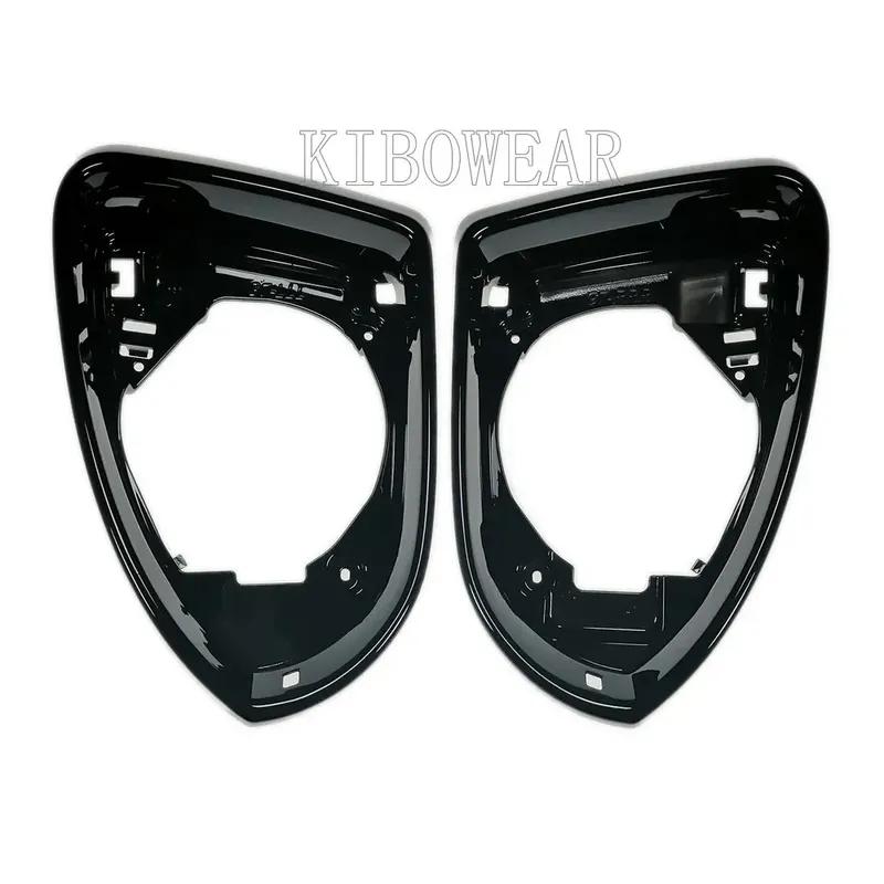 Glossy Black Side Mirror Housing Frame