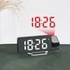 12/24H Projection Alarm Clock Date/Temperature Display Projector Ceiling Clock  for Bedroom