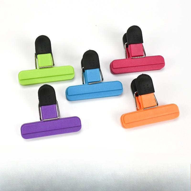 Зажимы для герметизации снеков для сохранения свежести Зажимы для чая и сухого молока Кухонные пакеты для еды Зажимы для герметизации пластика 5-piece small size set 634₽