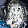 Non-Slip Handle Wheel Cleaning Brush Soft Microfiber Microfiber Car Brush  Wheel Care