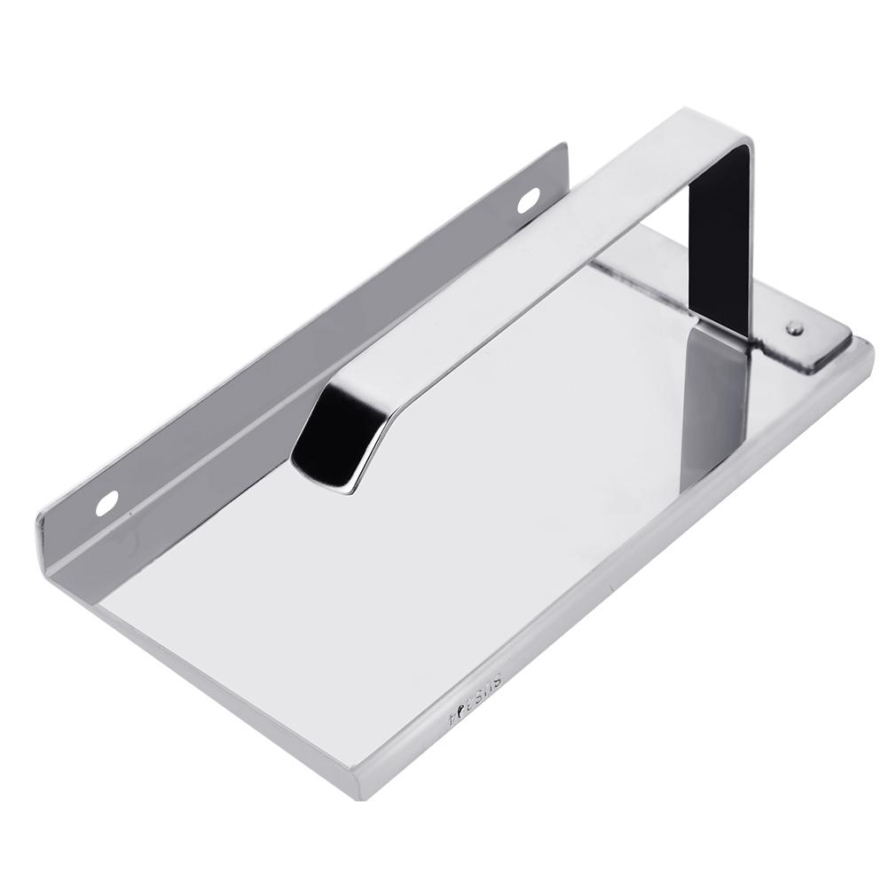Toilet Paper Roll Holder Wall Mount Stainless Steel Bathroom Towel Tissue Rack