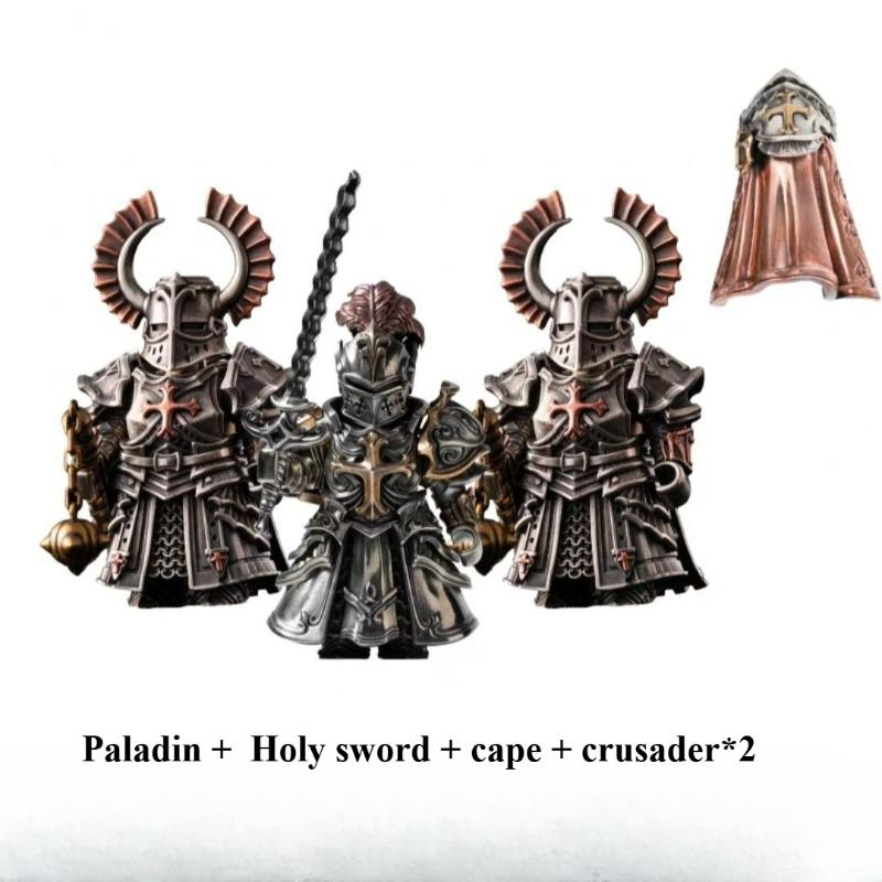 Original Paladin Figurine Magnetic Detachable Ornaments Great Player Crusader Home Desktop Decor Copper Pendant Gift Souvenir