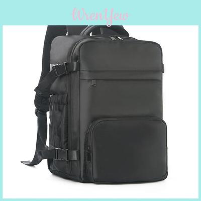 Nylon Travel Backpack With Breathable Padding For Business And Commuting Use