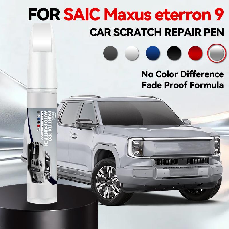 

Hot Car Dedicated For SAIC Maxus eterron 9 Paint Repair Pen Touch Up Scratch Remover DIY Auto Accessories Black White срібний
