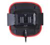 LED Softbox with Red/Black Honeycomb Edge for Portrait Photography