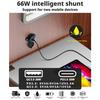12V/24V RV USB Outlet 36W PD3.0 & 30W QC3.0 Car Charger Socket Port Panel Wall Face Mount For Car RV Boat Truck Motorcycle U9S9