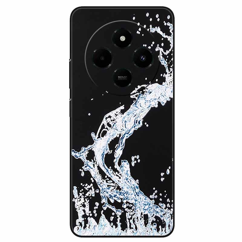 

For Poco C75 Case Fashion Relief Painted Cover for Xiaomi POCO C75 Phone Cases C 75 Black TPU Soft Silicon Covers PocoC75 Shells Poco C75