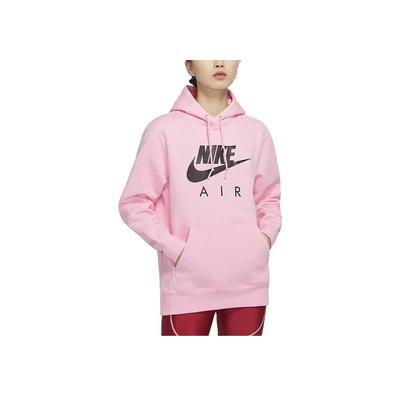 Logo Loose Fit Hoodie Women Hoodies Pink DA3192-636