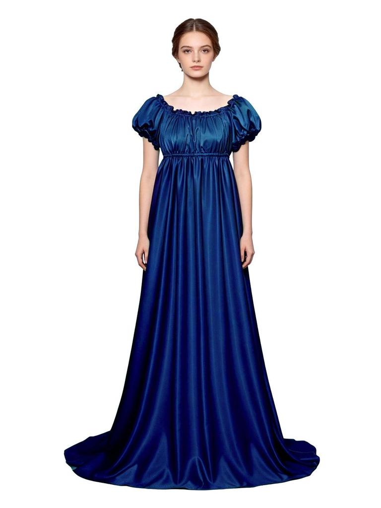 Bridgerton Medieval Retro Ball Gown Cosplay Dress for Stage Performance
