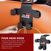 bsqrw5 Car Interior Seat Hook Sundry Storage Holder Accessories For Toyota chr Corolla Camry rav4 Yaris GR prius avensis