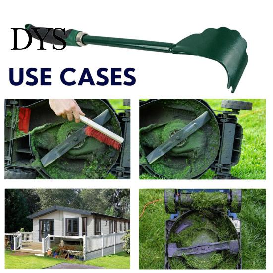 Cleaner with Telescoping Pole Mower Deck Scraper Long Handle Debris Removal Multi-Functional Efficient Tool Lawn Cleaning for Maintenance Lawnmower