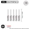 50mm Phillips Screwdriver Bit PH00/PH0/PH1/PH2 1/4” Hex Shank Magnetic S2 Steel Cross Head Screw Driver Bits Hand Power Tools
