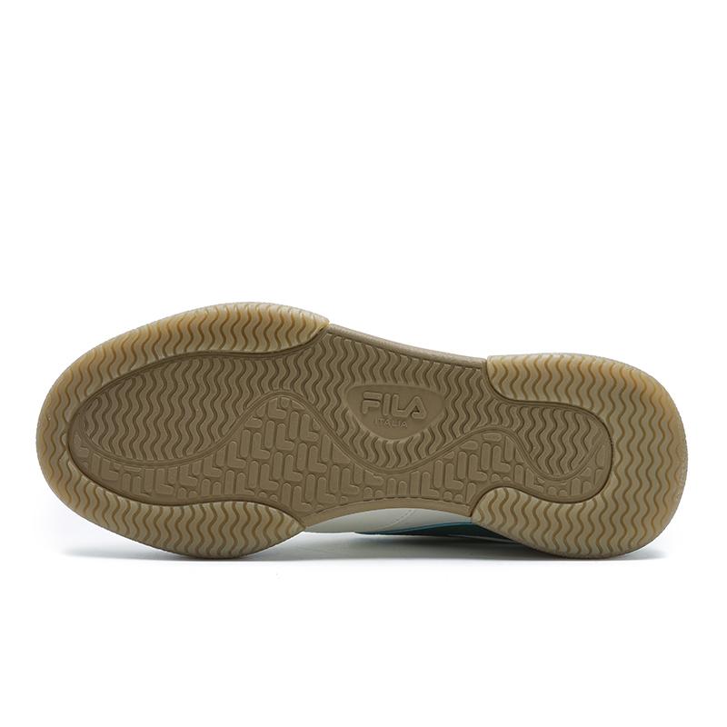 FILA Penguin Versatile Trendy Stylish Casual Shock Absorbing Wear Resistant Low Top Skate Shoes Men sneaker White Silver F12M512207FSA