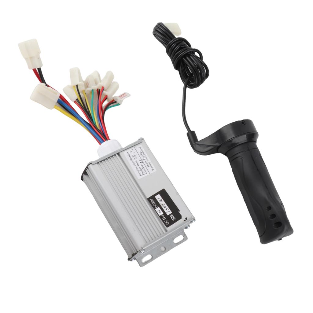 36V 1000W Controller with Ordinary Long Wire Throttle Grip Kit Electric Bicycle Accessory