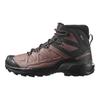 SALOMON Slip-Resistant Warm And Wear-Resistant High-Top Trekking Shoes Women's Black Sneakers L47585800