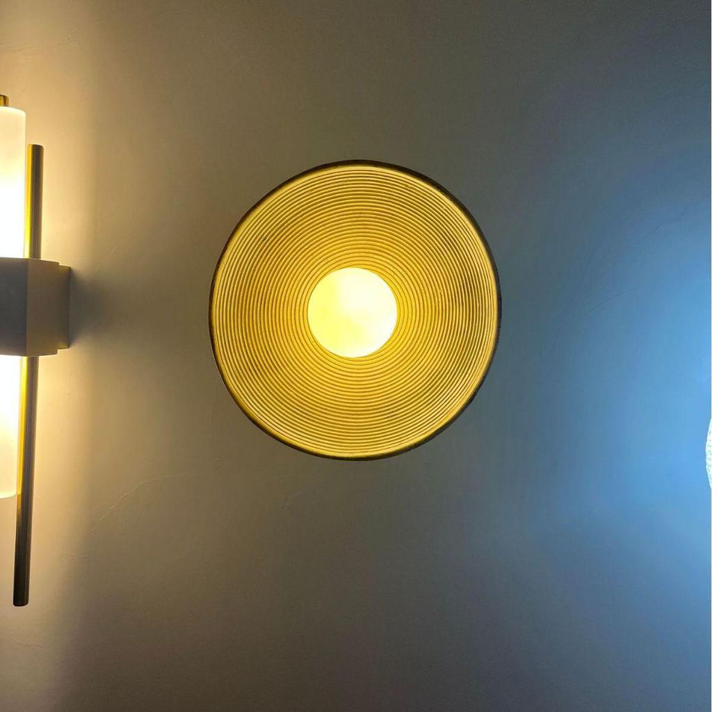 Wabi-Sabi Style Nordic Retro Wall Lamp for Living Room or Corridor