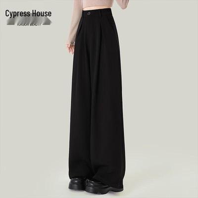 Sibaishe Women's High-Waist Wide-Leg Casual Pants