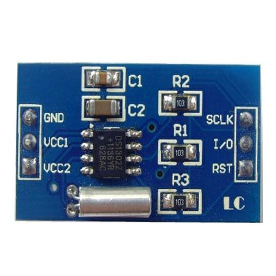 

Special Offer DS1302 Clock Module with 32.768kHz Clock Crystal and Battery Holder 10*10*2 білий