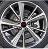 VKDF5 4Pcs 56mm 60mm GT Emblem Car Wheel Center Hub Caps Badge Rim Cover Sticker For Peugeot Kia GT Ceed Rio Sportage Picanto