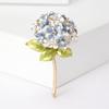 Beautifully Crafted Hydrangea Brooch Wedding Outfit Accessory To Elevate Your Look At Business and Social Event