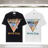 Casablanca CASA Print T-Shirt Teen Boys Loose Fit Short Sleeve Top