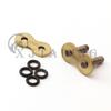 Motorcycle Drive Chain O-Ring O Ring 428/520/525/530 Chain Master Joint Links Clip for Dirt Bike Road Motor Connector Lock