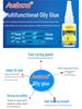 Multipurpose Waterproof Adhesive for Metal, Plastic, Shoes, and Wood