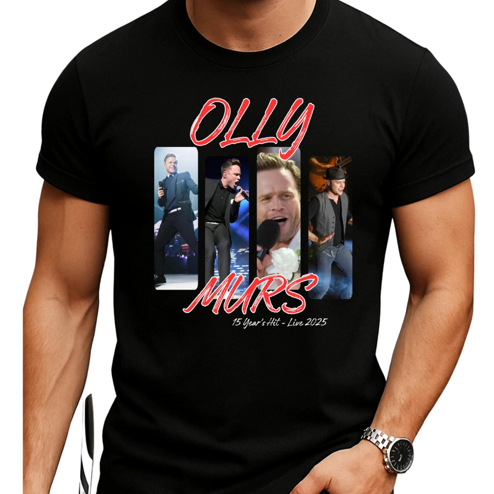 Olly Murs bootleg t shirt , Olly Murs 15 years of hits T Shirt, ,Live Concert Ts L