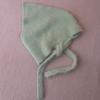 Französisches Kopftuch Damen Frühling Winter Warm Plüsch Gestricktes Dreieckstuch Süß und Niedlich Schnürung Bedeckung Kopfbügel