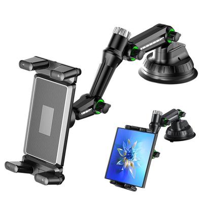 Suport auto cu ventuză pentru telefon, rotație 360°, suport auto cu ventuză pentru telefon mobil cu tub de extensie pentru vehicule SUV-uri