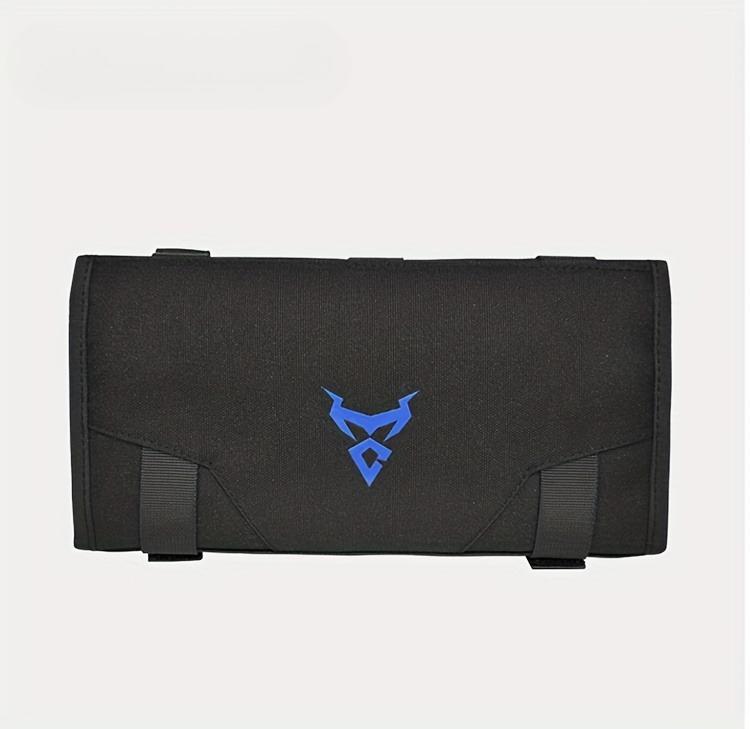 For MC-0130 MOTOCENTRIC Motorcycle Tool Bag - Durable Nylon, Adjustable Strap, Multi-Compartment Storage for Tools and Accessories