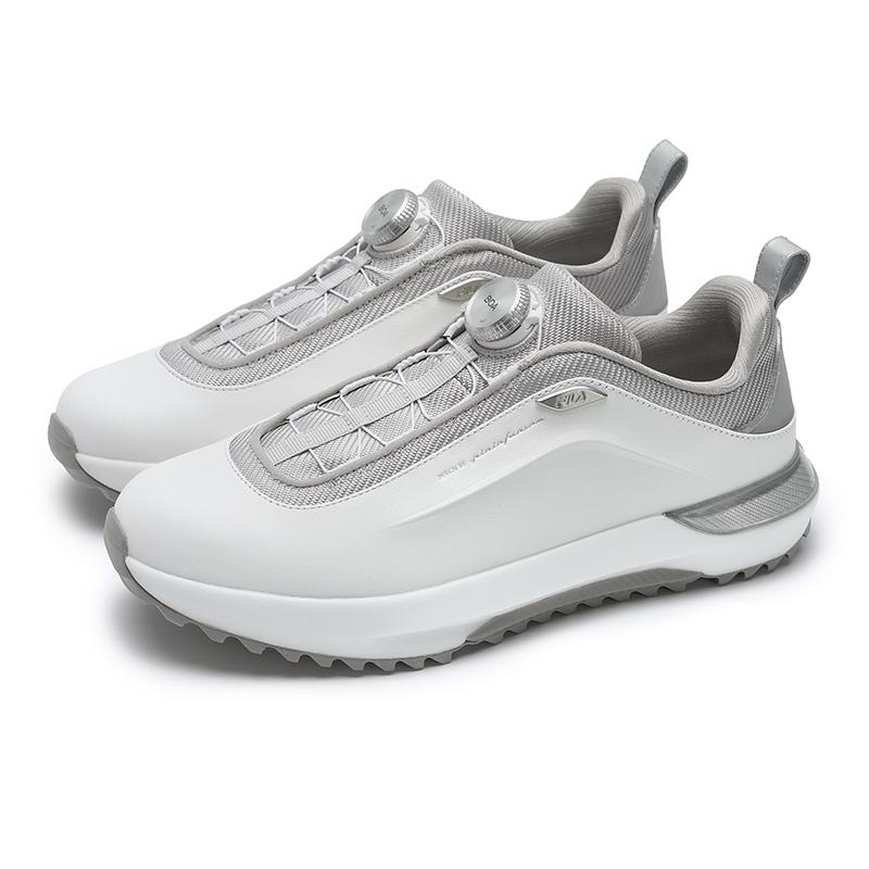 Fila FP Aero GF3 Soft Spike Low Top Golfschuhe Herren Golfschuhe Strahlend-Weiß A12M441725FBW