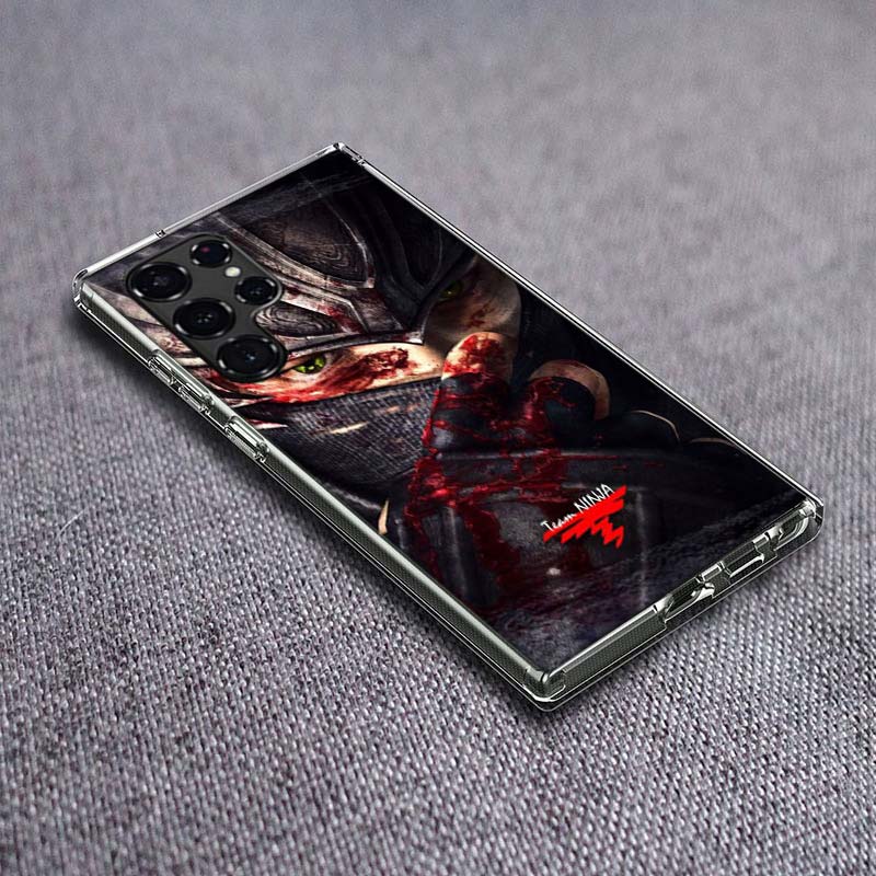 N-Ninja Gaiden NG4 Phone Case For Samsung Galaxy S24 S23 S21 S20 FE S22 S26 Ultra S25 Edge S10 Plus Cover Clear TPU Capa Shell C