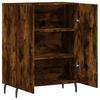 Sideboard Smoked Oak 69.5 X 34 X 90 Cm Wood Based Panel