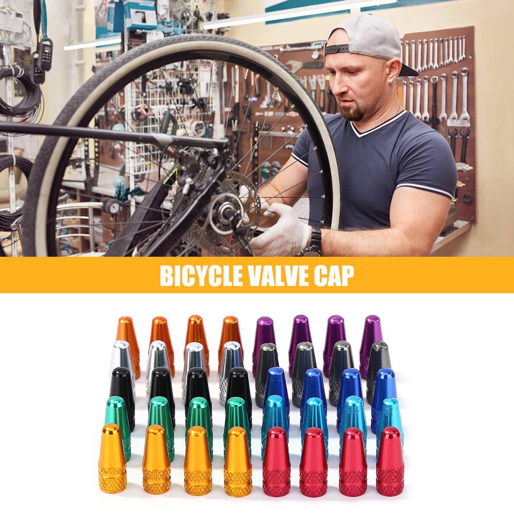 - 40pcs Bicycle Presta Valve Caps MTB Bike Tire Wheel Stem Air Valve Caps