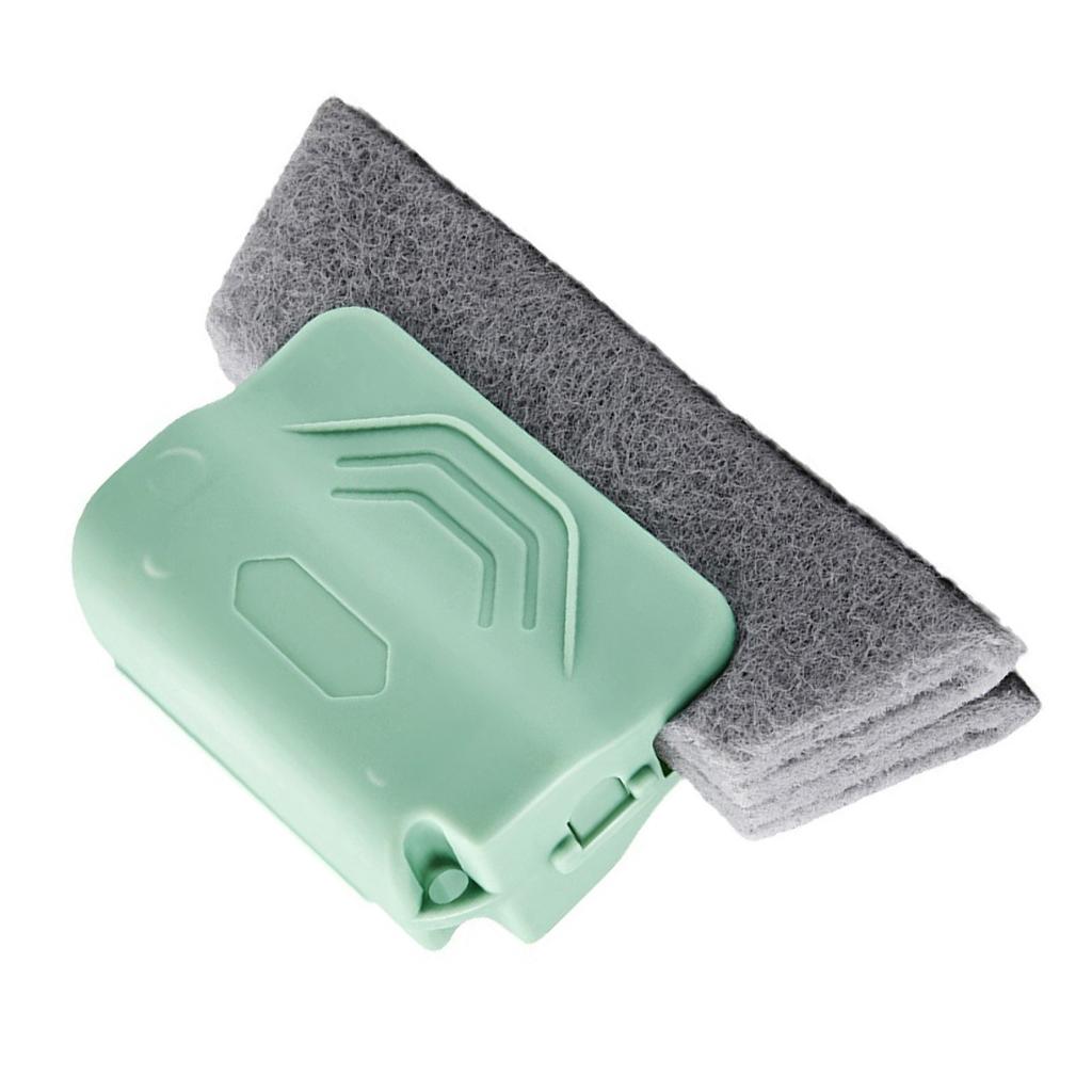 Window Groove Cleaning Brush Handheld Window Track Cleaner Tool for Sliding Door Sill Tile Lines